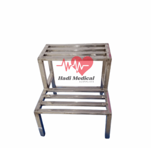Premium Quality Full Stainless Steel Double Foot Step