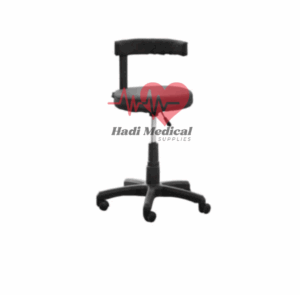 Patient Stool with Cushion Back Rest – Hydraulic (MHS-PS-3)